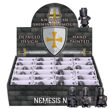 Knights in Shining Armour Silver Display of 24pcs 2