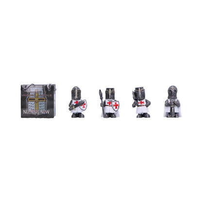 Knights in Shining Armour White Display of 24 Pieces 3
