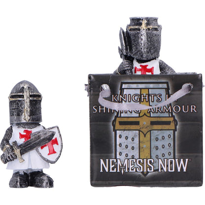 Knights in Shining Armour White Display of 24 Pieces 6
