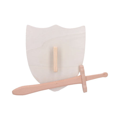 St. George Shield 35cm & Wooden Sword 34cm 3