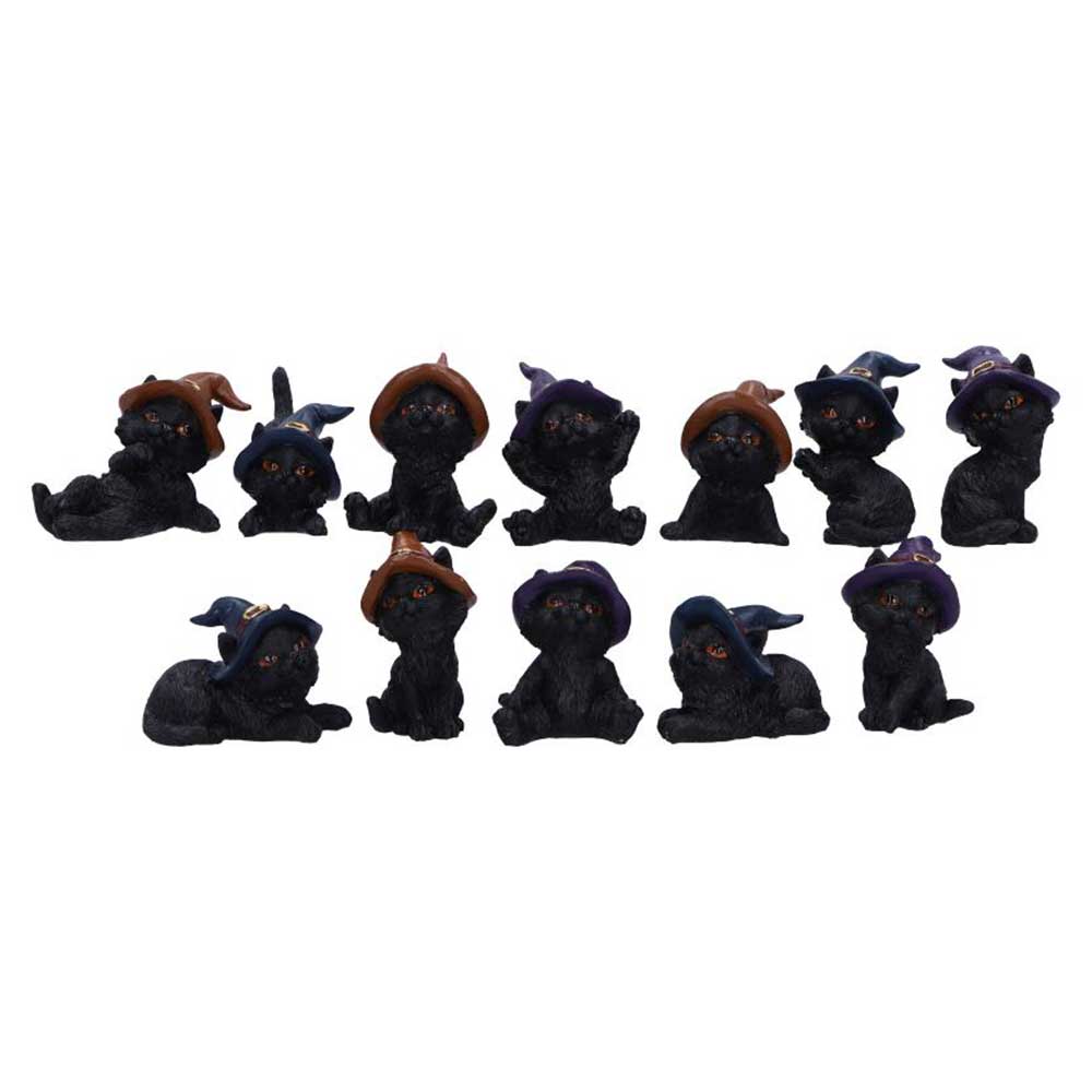 Coven Keepers Replacement Cats Twelve Pieces 6cm 1