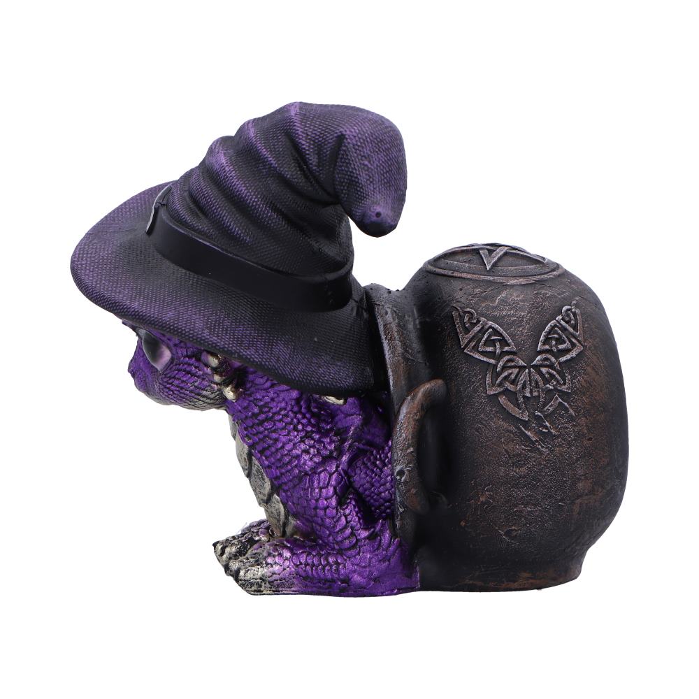 Brew Tail Purple Gothic Dragon Figurine 11.5cm 3