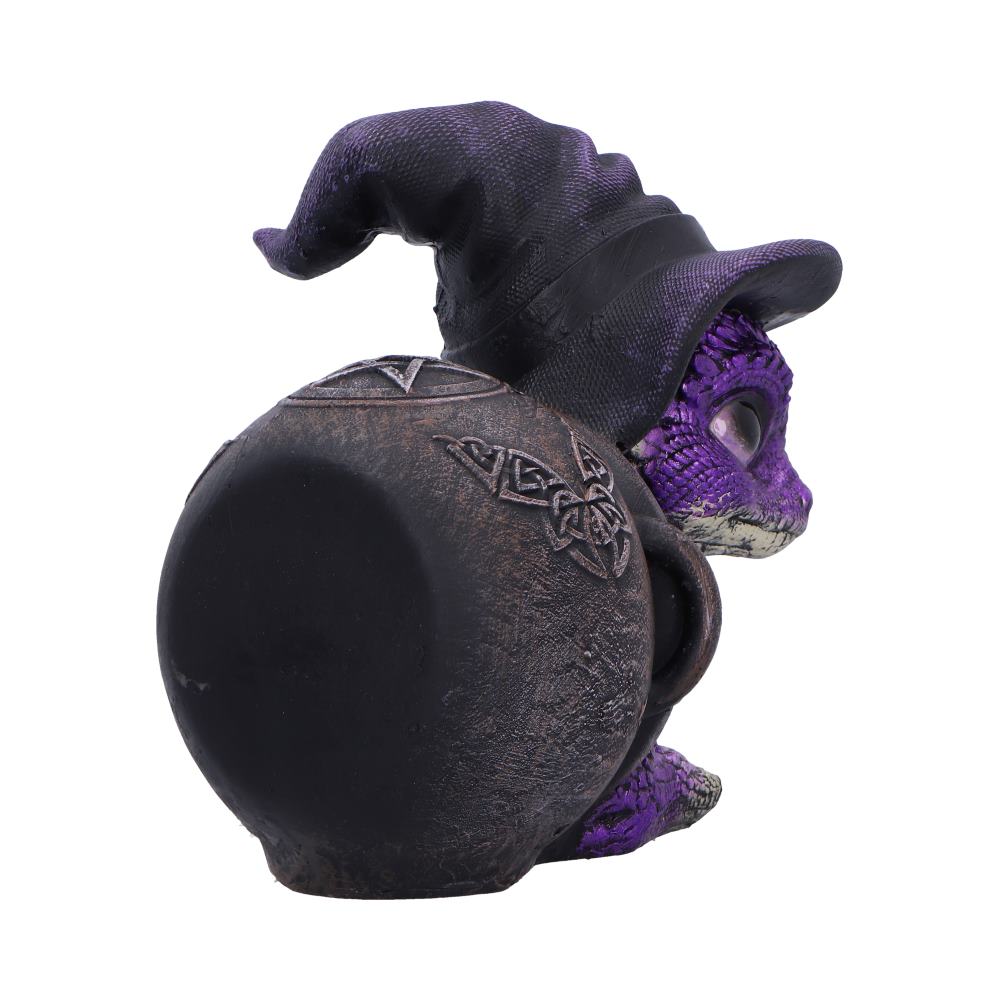 Brew Tail Purple Gothic Dragon Figurine 11.5cm 4