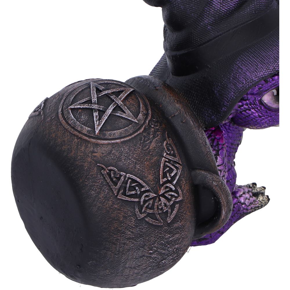 Brew Tail Purple Gothic Dragon Figurine 11.5cm 6