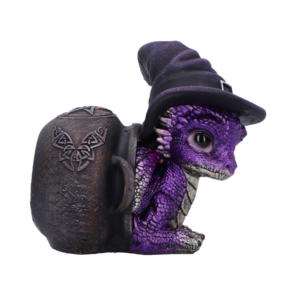 Brew Tail Purple Gothic Dragon Figurine 11.5cm 1