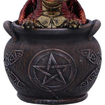 Spell Scale Red Dragon Figurine 12.5cm 6