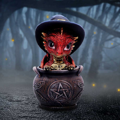 Spell Scale Red Dragon Figurine 12.5cm 7