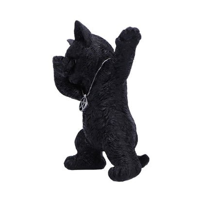 Hex and Flex Humorous Gothic Black Cat Figurine 13.5cm 2