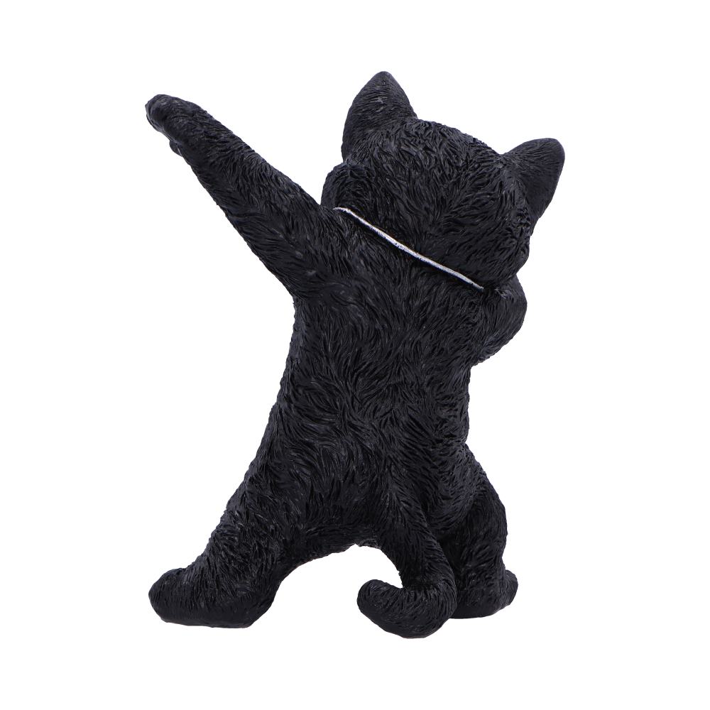 Hex and Flex Humorous Gothic Black Cat Figurine 13.5cm 3
