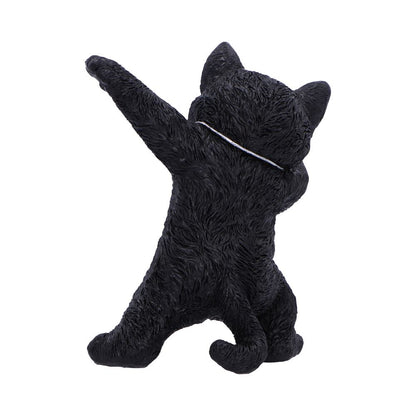 Hex and Flex Humorous Gothic Black Cat Figurine 13.5cm 3