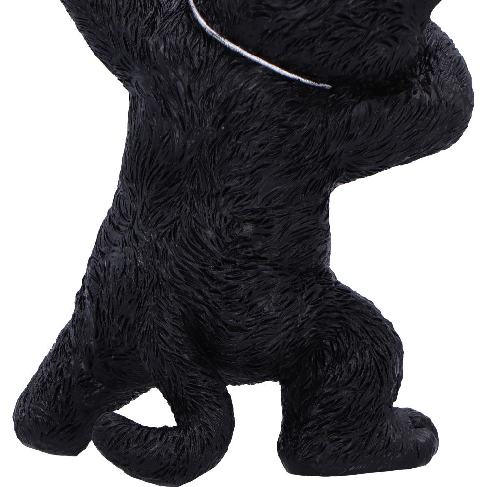 Hex and Flex Humorous Gothic Black Cat Figurine 13.5cm 6