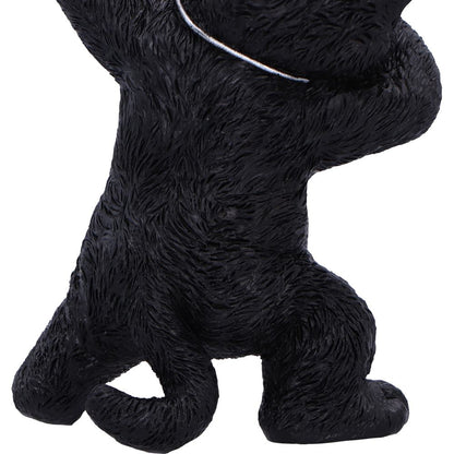 Hex and Flex Humorous Gothic Black Cat Figurine 13.5cm 6