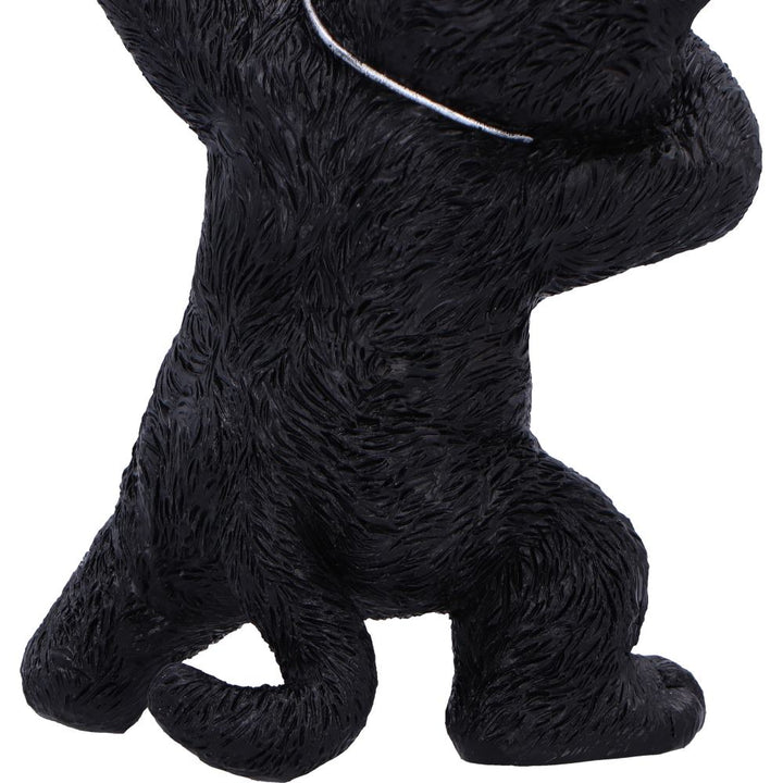 Hex and Flex Humorous Gothic Black Cat Figurine 13.5cm 6