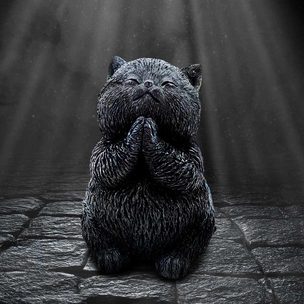 Whisker Wish Black Cat Figurine 8.5cm 7