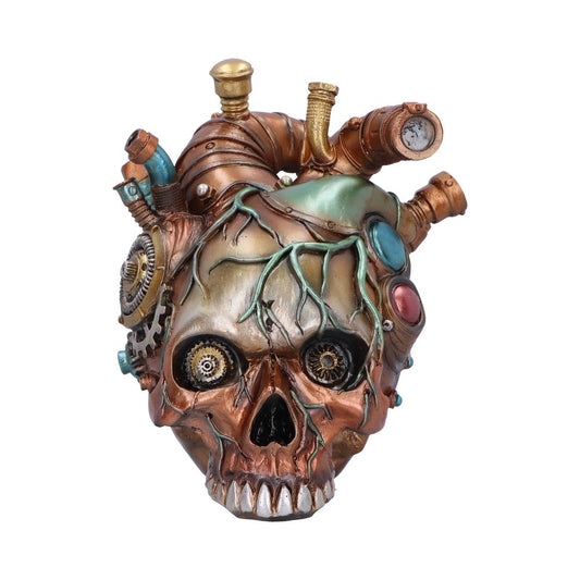Cardiac Cranium Steampunk Skull 17.5cm 2