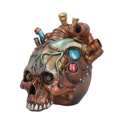 Cardiac Cranium Steampunk Skull 17.5cm 4