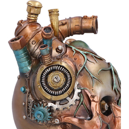 Cardiac Cranium Steampunk Skull 17.5cm 6
