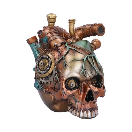 Cardiac Cranium Steampunk Skull 17.5cm 1