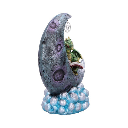 Moonbound Scholar LED Dragon Figurine 21cm 4