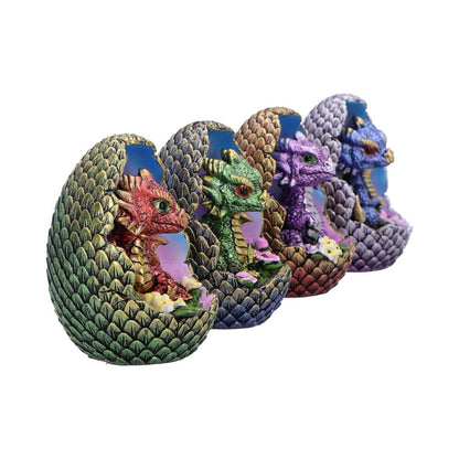 Blooming Brood Set of 4 Dragon Egg Figurines 9cm 4