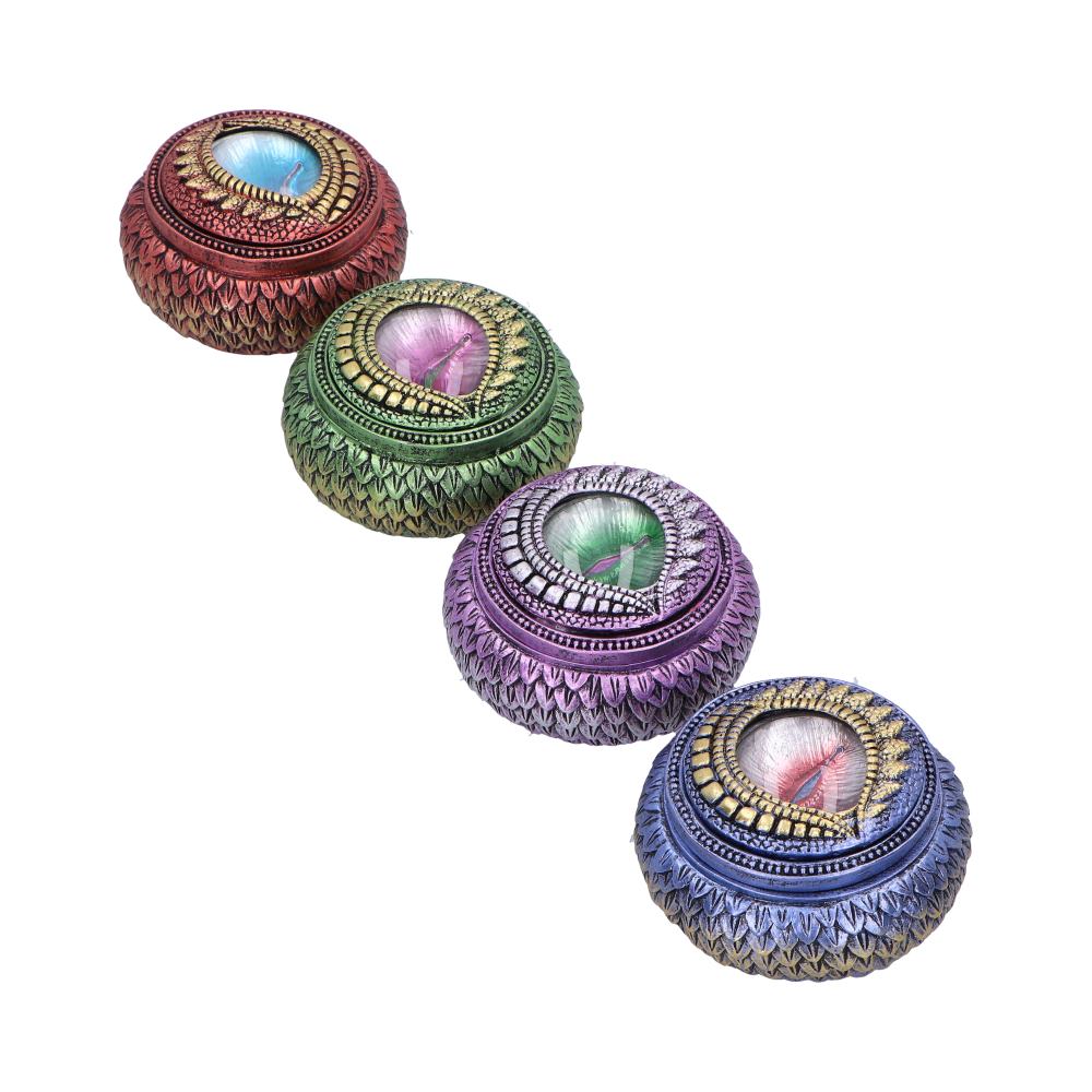 Eyes of Elders Set of Four Dragon Eye Boxes 8cm 2