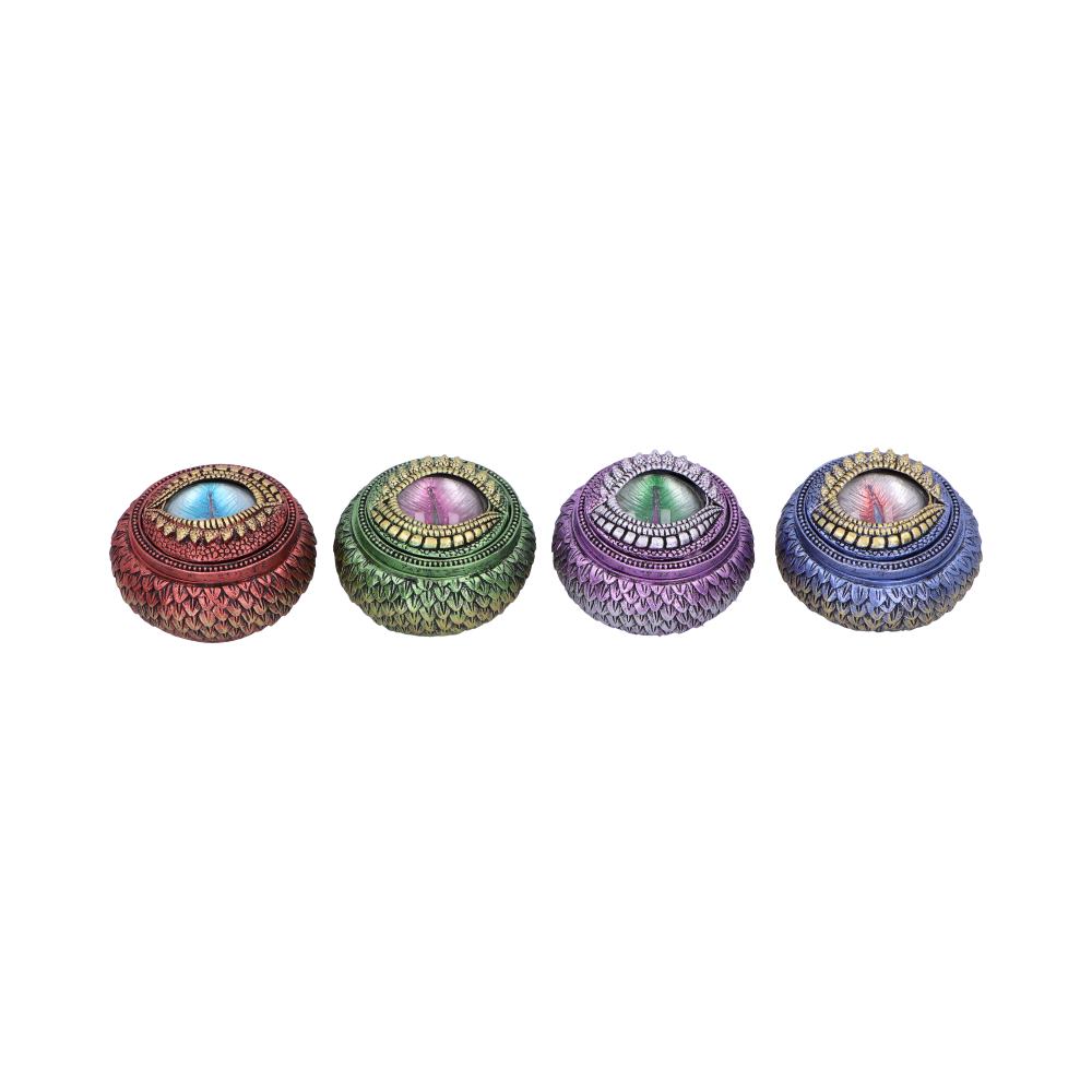 Eyes of Elders Set of Four Dragon Eye Boxes 8cm 1