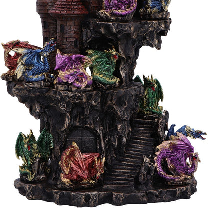 Dragon Castle Display 36 Piece with LED Light 25cm 5