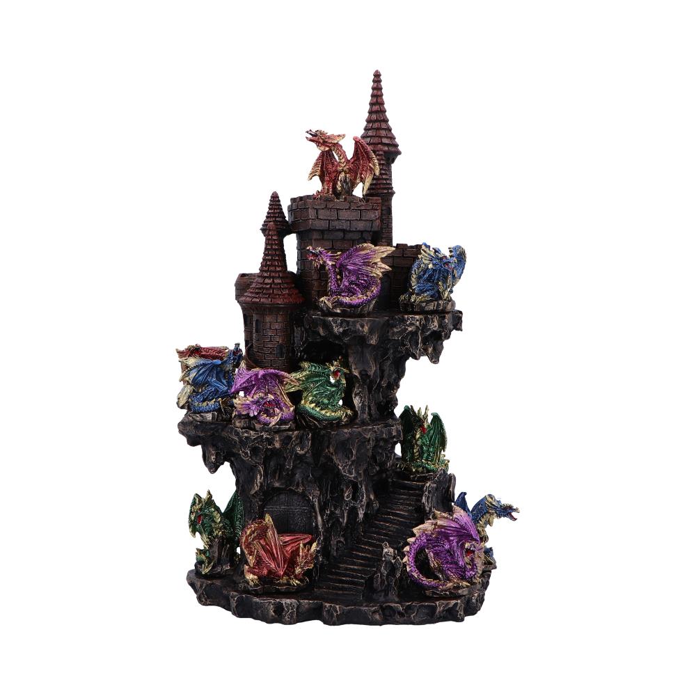 Dragon Castle Display 36 Piece with LED Light 25cm 1