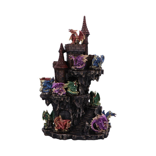 Dragon Castle Display 36 Piece with LED Light 25cm 1