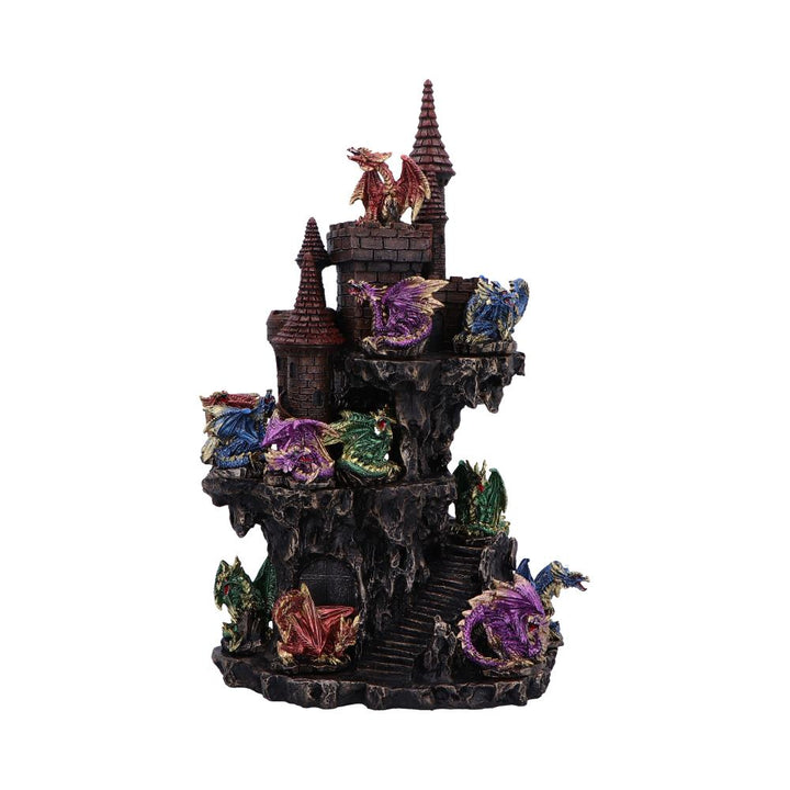 Dragon Castle Display 36 Piece with LED Light 25cm 1