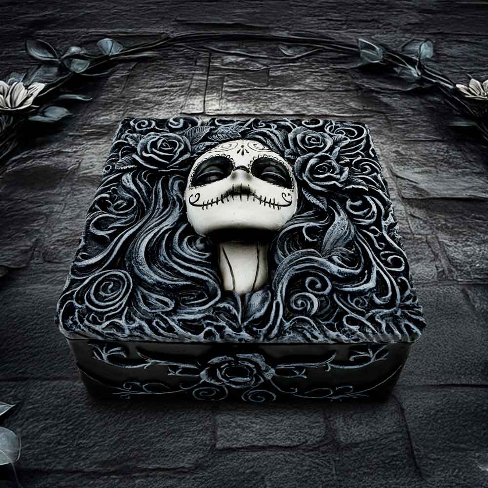Flor de Muerte Box Trinket Box 11.5cm 7