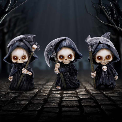 Trio of Terror Three Reaper Figurines 9cm 7