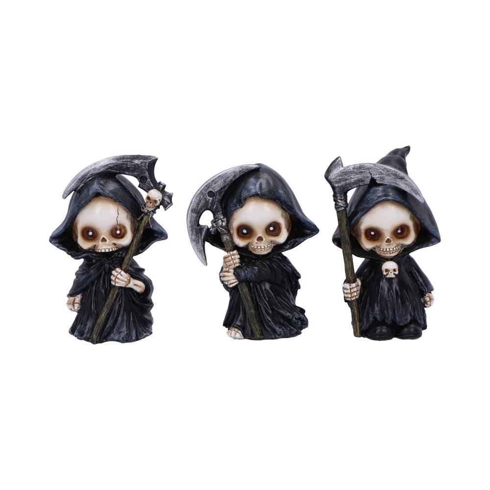 Trio of Terror Three Reaper Figurines 9cm 1
