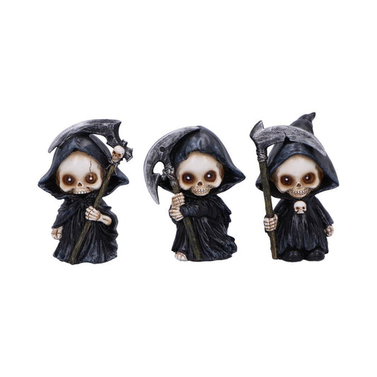 Trio of Terror Three Reaper Figurines 9cm 1
