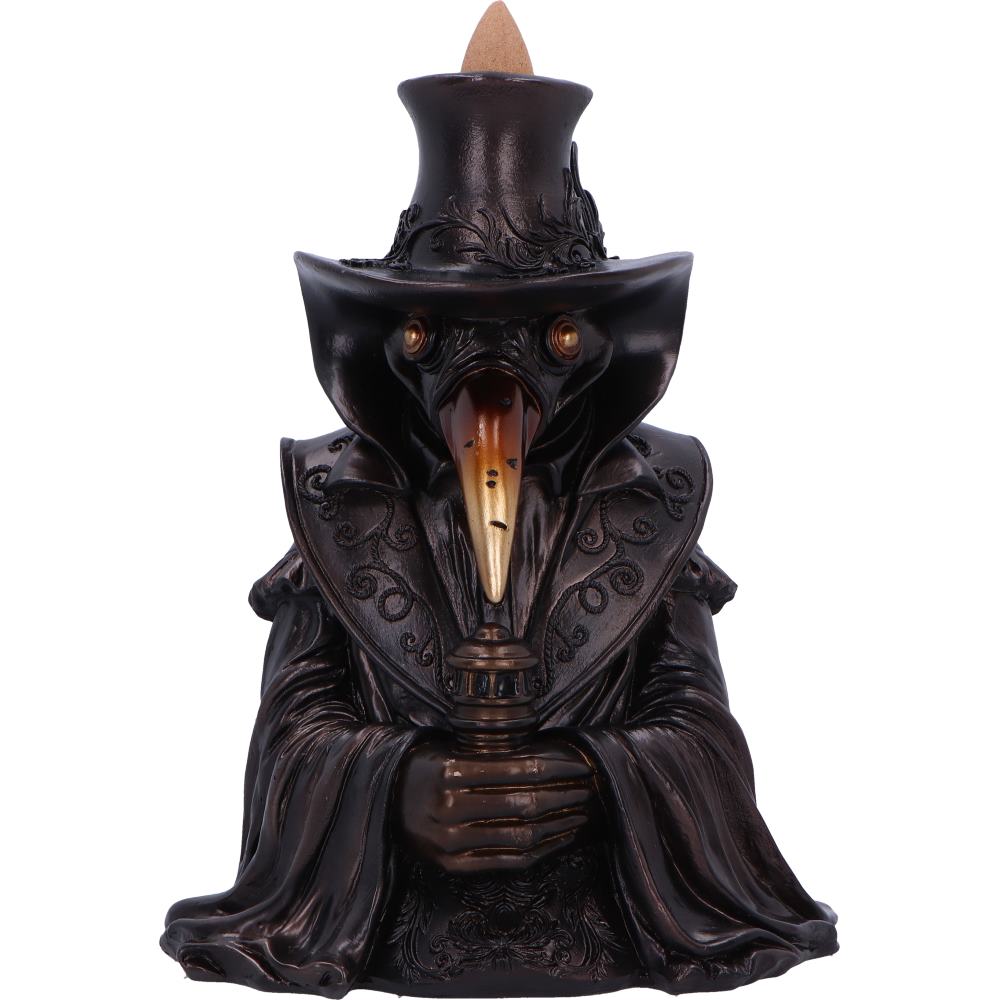 Miasma Plague Doctor Backflow Incense Burner 18cm 6