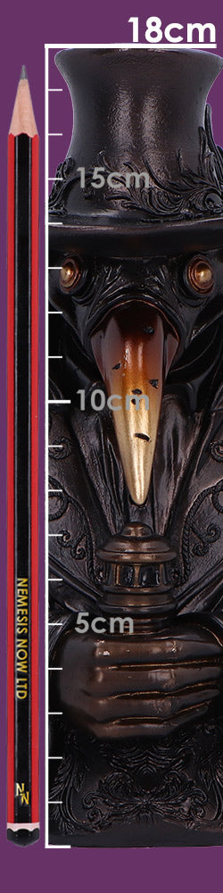 Miasma Plague Doctor Backflow Incense Burner 18cm 8