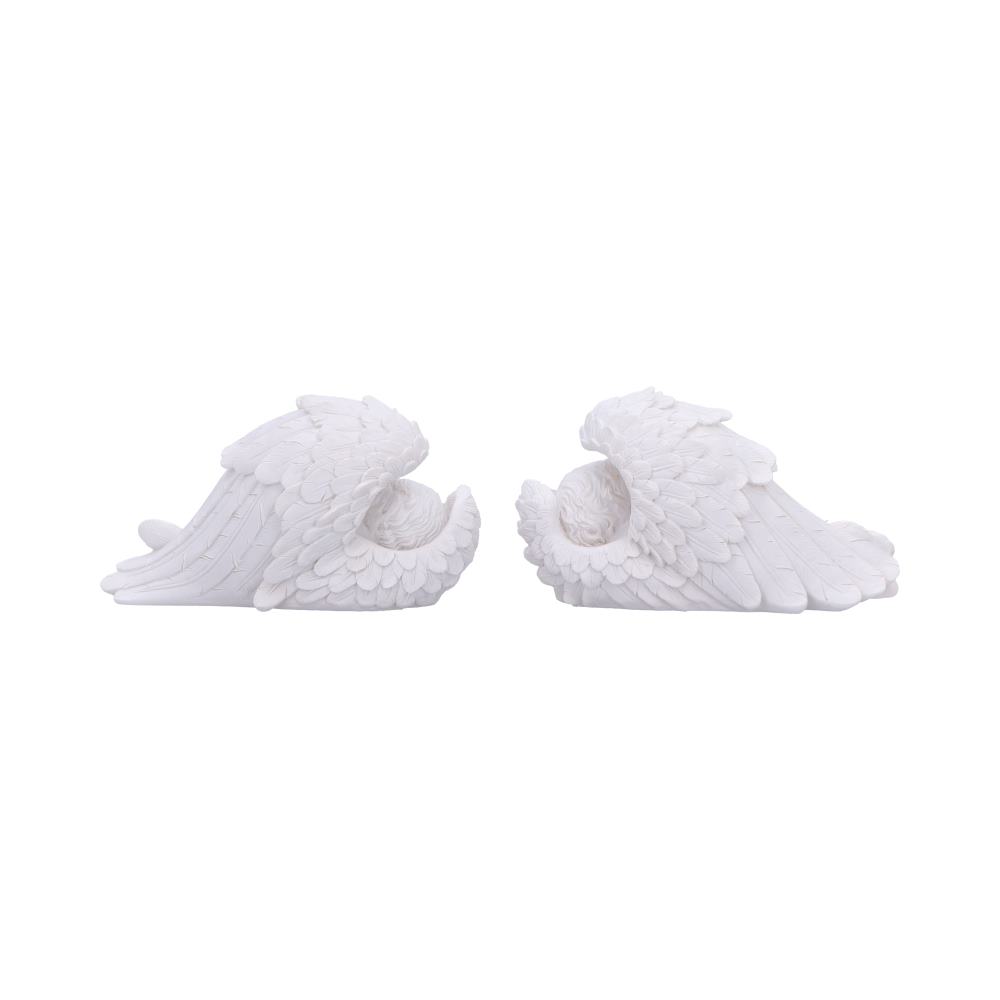 Softly They Sleep Set of Two Sleeping Cherub Figurines 10cm 3