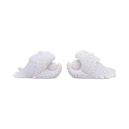 Softly They Sleep Set of Two Sleeping Cherub Figurines 10cm 3
