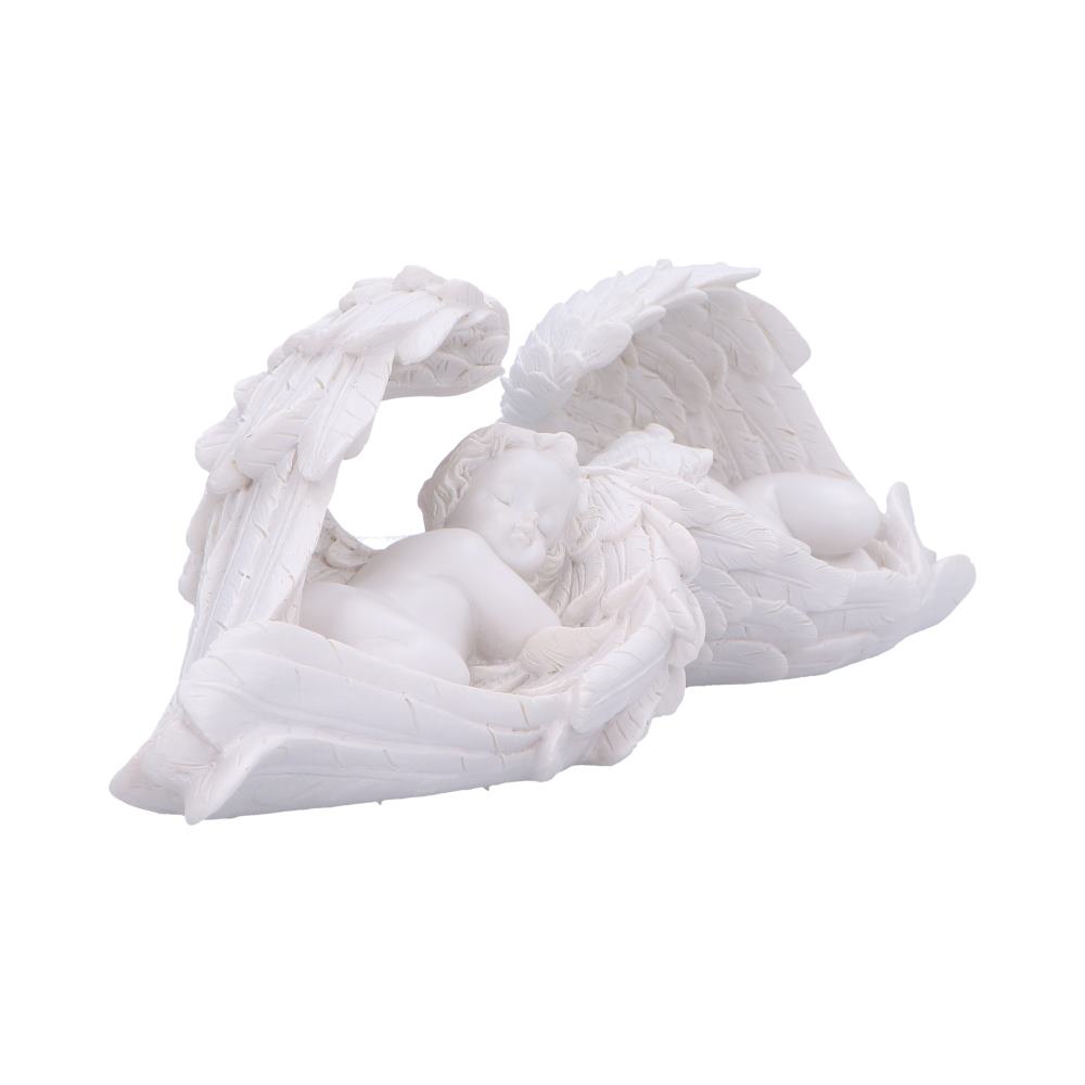 Softly They Sleep Set of Two Sleeping Cherub Figurines 10cm 4