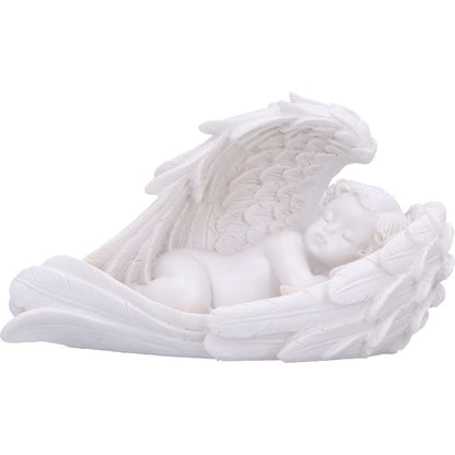 Softly They Sleep Set of Two Sleeping Cherub Figurines 10cm 5