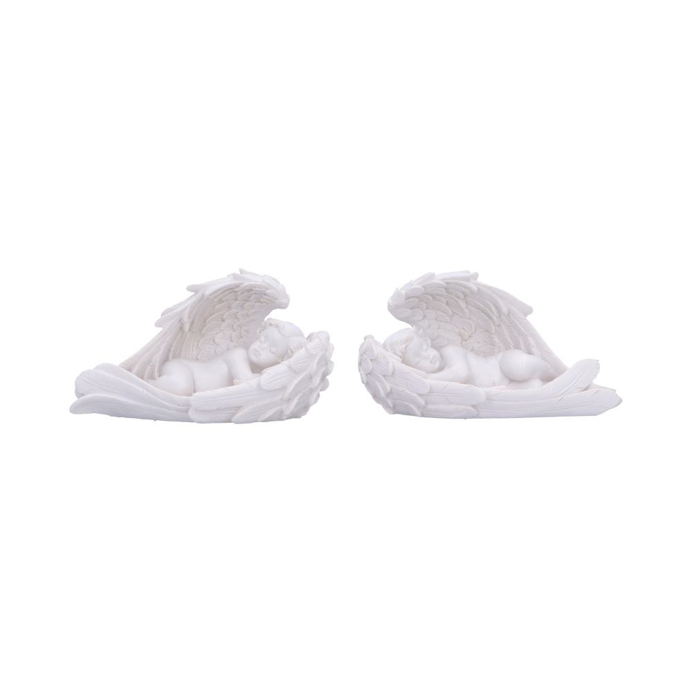 Softly They Sleep Set of Two Sleeping Cherub Figurines 10cm 1