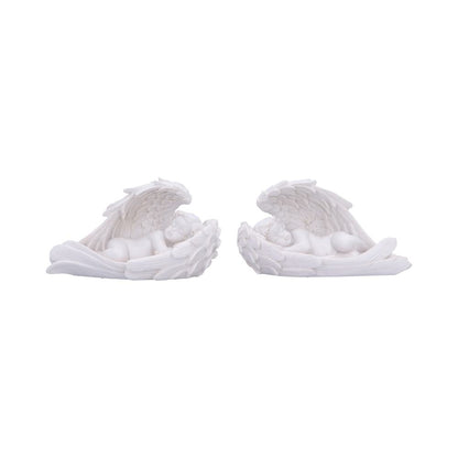 Softly They Sleep Set of Two Sleeping Cherub Figurines 10cm 1
