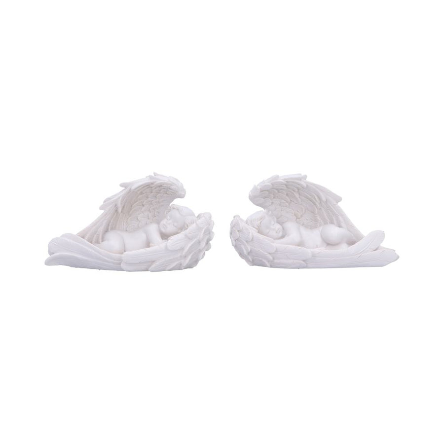 Softly They Sleep Set of Two Sleeping Cherub Figurines 10cm 1