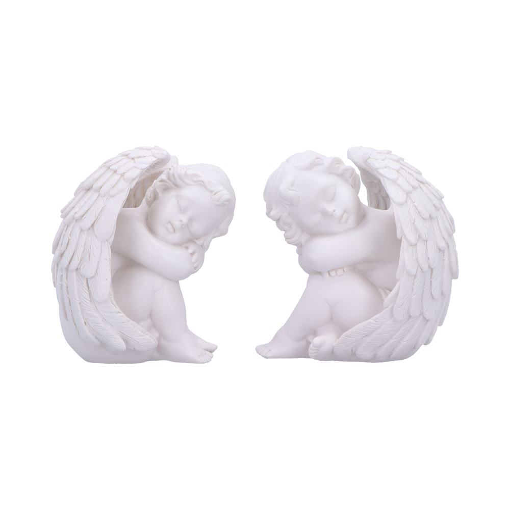 Cherub Slumber Set of 2 Sleeping Cherub Figurines 12.5cm 1