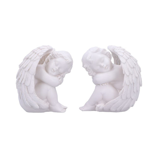 Cherub Slumber Set of 2 Sleeping Cherub Figurines 12.5cm 1