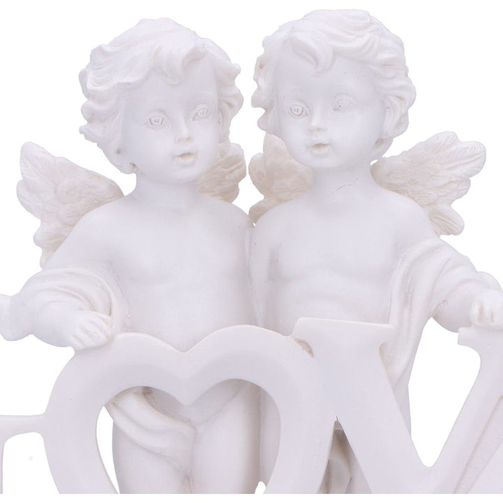 Heavenly Love Cherub Couple Standing Figurine 12.5cm 5