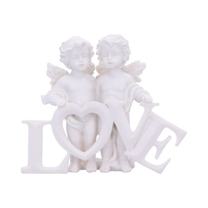 Heavenly Love Cherub Couple Standing Figurine 12.5cm 1