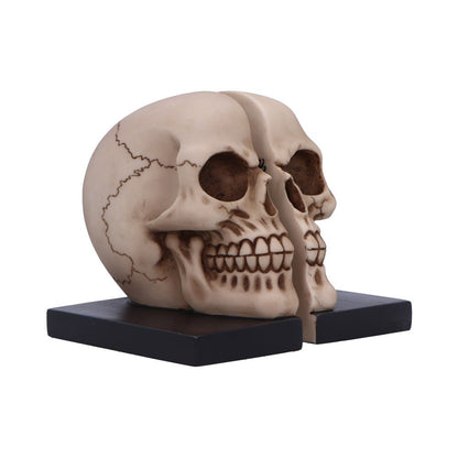 Final Chapter Bookends Skull 13.5cm 4