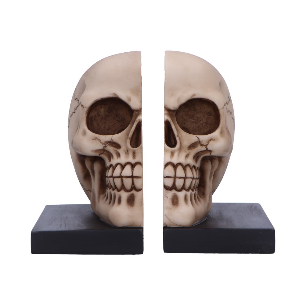 Final Chapter Bookends Skull 13.5cm 1