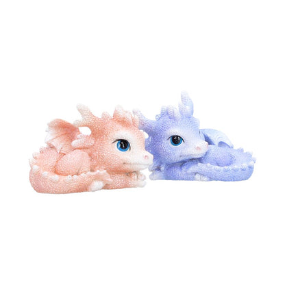Coralscale Nestlings Dragon Figurines Set of Two 5.8cm 3
